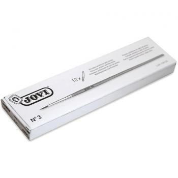 Jovi Caja, 12 Pinceles artísticos, Pelo poney, nº 3 (8203)