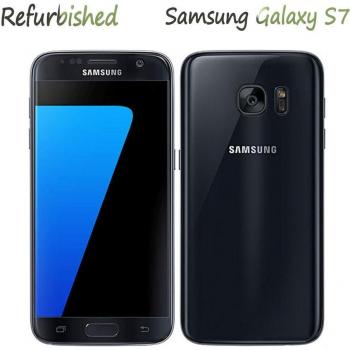 Refurbished Samsung Galaxy S7 G930F 95% New – 5.1 Screen, 4 GB Memory, 32 GB Storage, White Finish