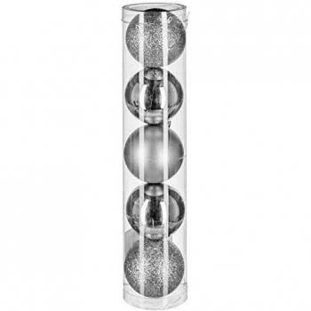 Sapin Noël kit déco 5 pièces argent Féérie Lights