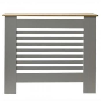 Modern Grey Wooden Radiator Cover Sideboard