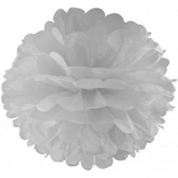 Pommets floraux blancs – Ensemble 10 pièces décoratif