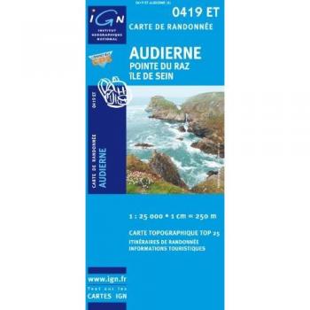 Audierne 1 : 25 000: Ign.0419et