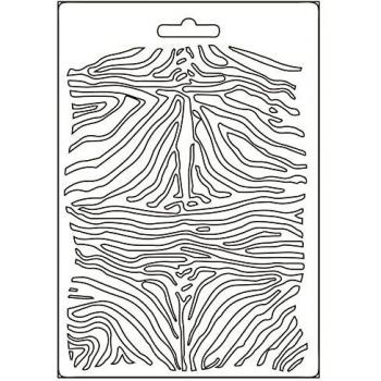 Molde de silicona cebra Savana 21x15 cm