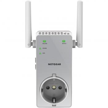 Amplificateur Wi‑Fi Netgear EX3800 750 Mbps, finition argent