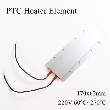 Elemento Calentador 170x62mm 220V PTC con Sensor de Aire