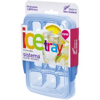 Accents KLIP IT Ice Cube Tray (12 Units) – Assorted Colours + Lid