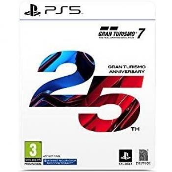 Gran Turismo 7-25th anniversary edition italiano PS4/PS5 limited steelbook