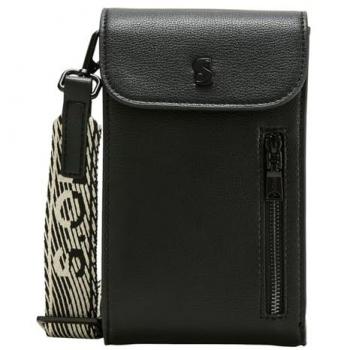 Accessoire Phone Bag s.Oliver Femme Noir – Variante Gris-Noir 266888