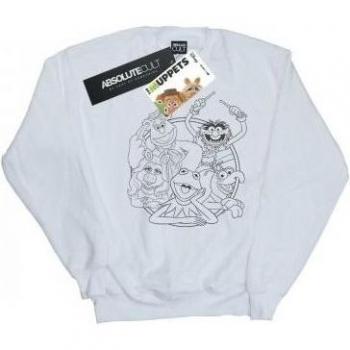 The Muppets Damen Sweatshirt in Linienkunst
