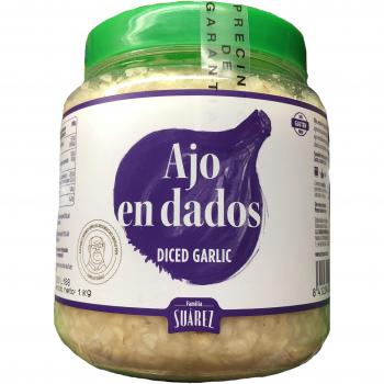 Ajo en Dados Familia Suárez 1kg