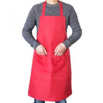 Durable Waterproof Cooking Apron with Front Pocket