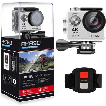 AKASO 4K Ultra HD Action Cam mit 170° Weitwinkelobjektiv