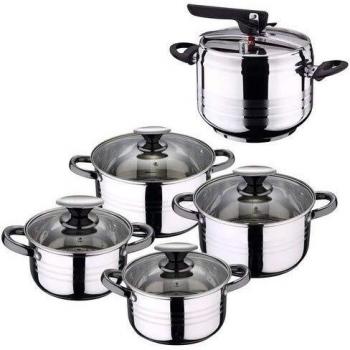 Pack autocuiseur 5L Sip Duna + Ensemble de cuisine 8 pièces
