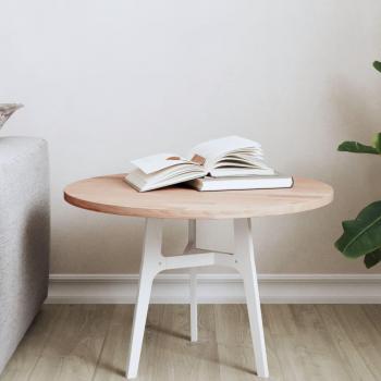 VidaXL Dessus de Table Rond Bois Massif Hêtre Ø50 x 1,5 cm – 355908