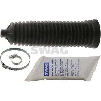 Set di soffietti per sterzo SWAG 50 93 6517 con collari, compatibile con FORD Transit Mk5 e Mk6