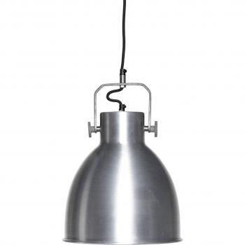 Pendule Hübsch moderne en nickel texturé