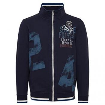 Sweatjacke FQ1924 Sweatshirtjacke FQMagnus Gr. M, blau (navy blazer), Herren