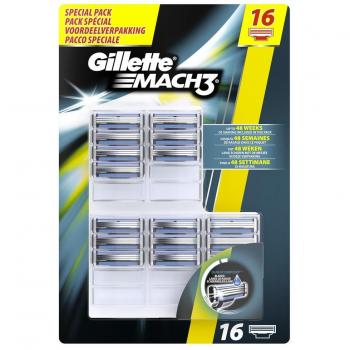 Pack 16 lames Gillette Mach3 – Rasoir pour homme