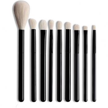 OVW 9pcs Blending Brushes for Eye Makeup with Black Handles