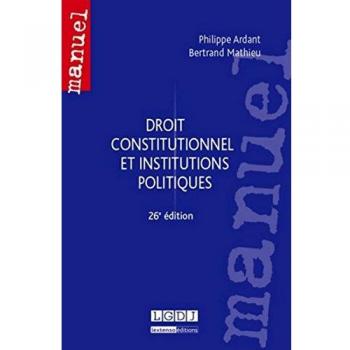 Droit constitutionnel et institutions politiques