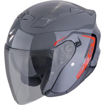 Scorpion EXO-230 CIT-E Casco Jet Grigio Argento M