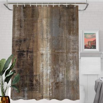 Rideau de douche en fibre à séchage rapide