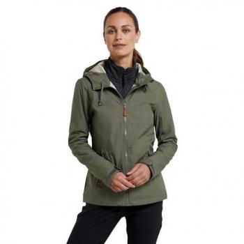 Mountain Warehouse Iona Women’s Khaki Multi‑Pocket Softshell – 18
