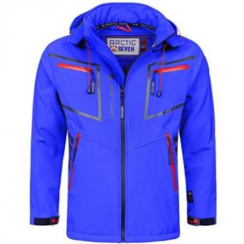 Softshelljacke ARCTIC SEVEN ASPierr Herren, abnehmbare Kapuze