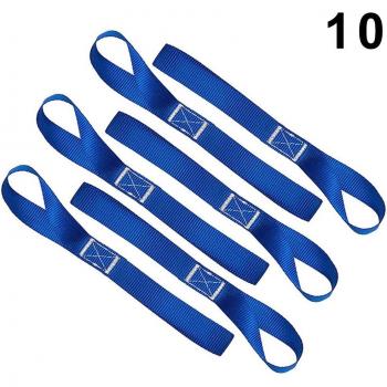 12 Versatile Motorcycle Tie Down Soft Straps for Harley Handlebar
