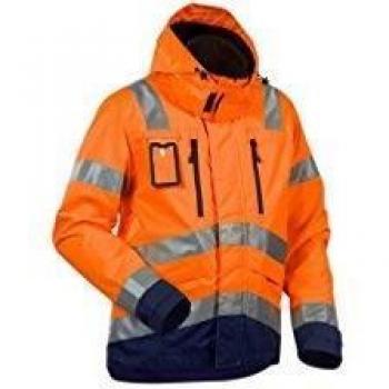 Chaqueta Blaklader 48371977: Alta Visibilidad, Impermeable, Talla Mediana