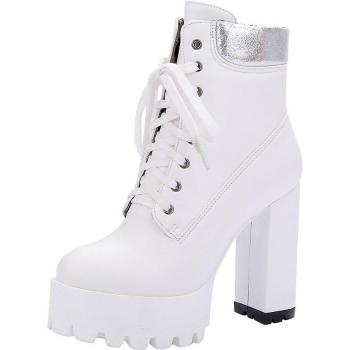 Botines de plataforma informales mujer