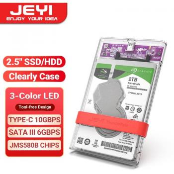 JEYI Carcasa Externa 2.5 SATA USB 10Gbps