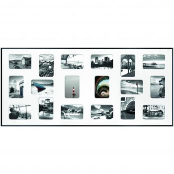Nielsen Pixel Collage Rahmen – Einzelstück – Schwarz