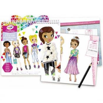 Crayola Autocollants Fashion 27 x 1,5 x 28 cm