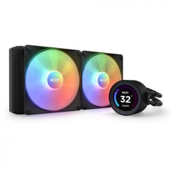 NZXT Kraken Elite RGB 2x140mm Fans 280mm Black AIO Cooler