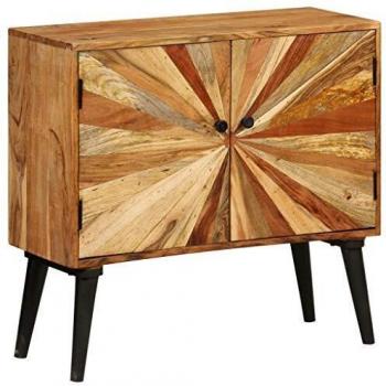 Solid Mango Wood Sideboard 85x30x75 cm