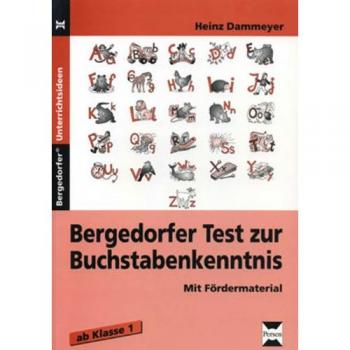 Bergedorfer Test zur Buchstabenkenntnis: Mit Fördermaterial