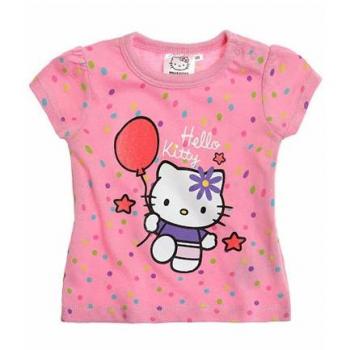 Hello Kitty Baby T-Shirt für Mädchen in Rosa, 12 Monate