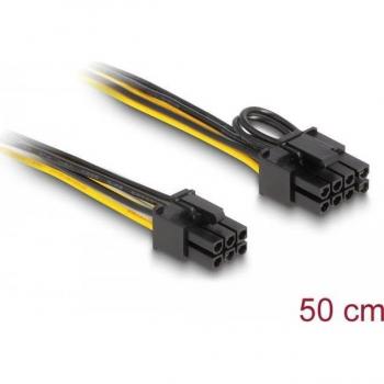 Delock PCIe Stromkabel 6-pin auf 8-pin
