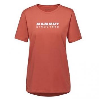 T-shirt Mammut Core Logo donna manica corta rossa