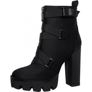 SARAIRIS Women's Sexy Platform Ankle Boots Big Size 42