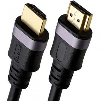HD7 HDMI Cable 2.0 High Speed 4K 60Hz HDR Ethernet GOLD 1m