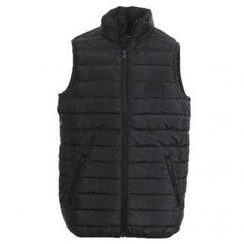 Jack & Jones Boys Winged Body Warmer in Black