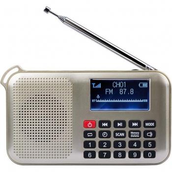 Mini Bluetooth Solar con Reproducción MP3 y Luz LED