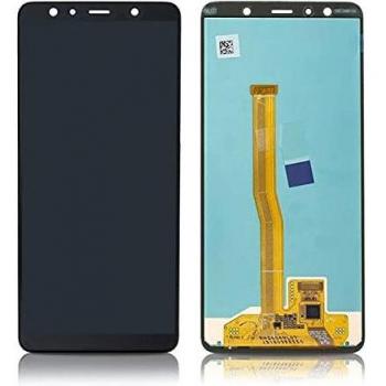 Samsung Front LCD Asm Black SM-A750 Galaxy A7 2018