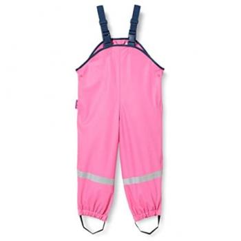 Salopette rosa per bambini Playshoes impermeabile tg. 80 9/12 mesi