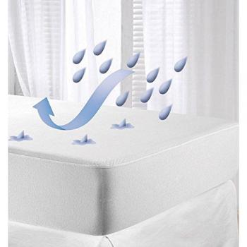 Guardacolchón Impermeable, Hipoalergénico y de Alta Transpirabilidad