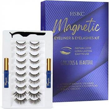 Magnetic Lash & Eyeliner Combo – 10 Pairs 3D/6D