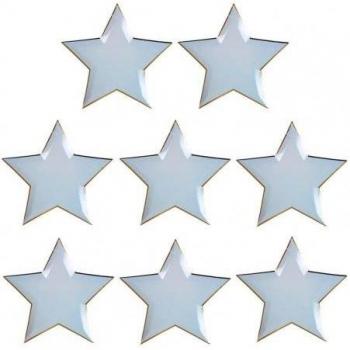 Set de Platos de Papel Estrella 8x1
