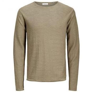 Jack & Jones Suéter Pulóver Jjeslub, Talla L, Verde Oscuro
